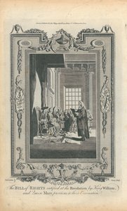 Den lov om rettigheder, som kong William og dronning Mary ratificerede under revolutionen før deres kroning
